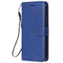 Anymob Blue Leather Case Magnetic Flip Cover Wallet Phone Protection for Huawei P Smart 2020-Mobile Phone Cases-PEROZ Accessories