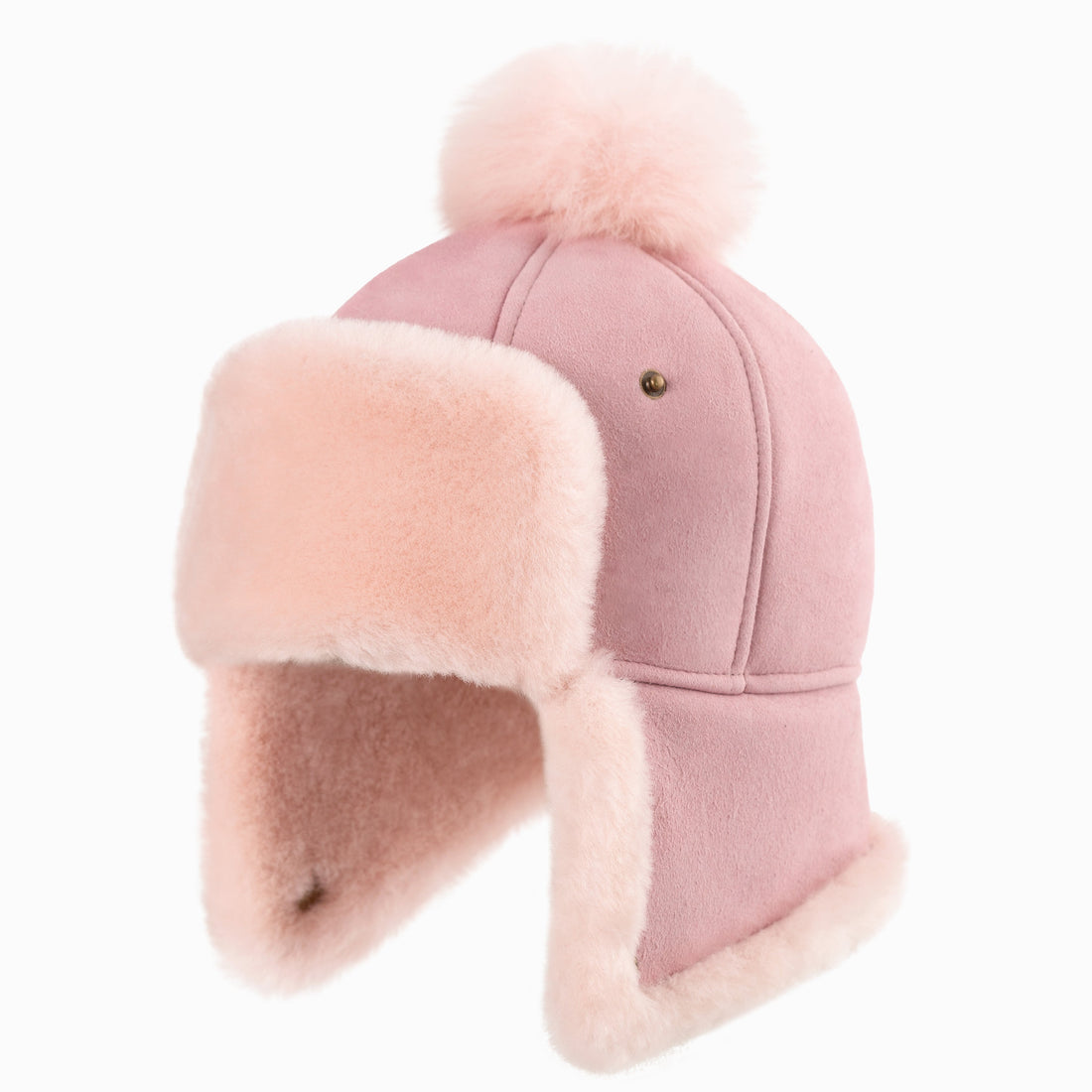 Ugg Sheepskin Upflap Hat-Hats-PEROZ Accessories