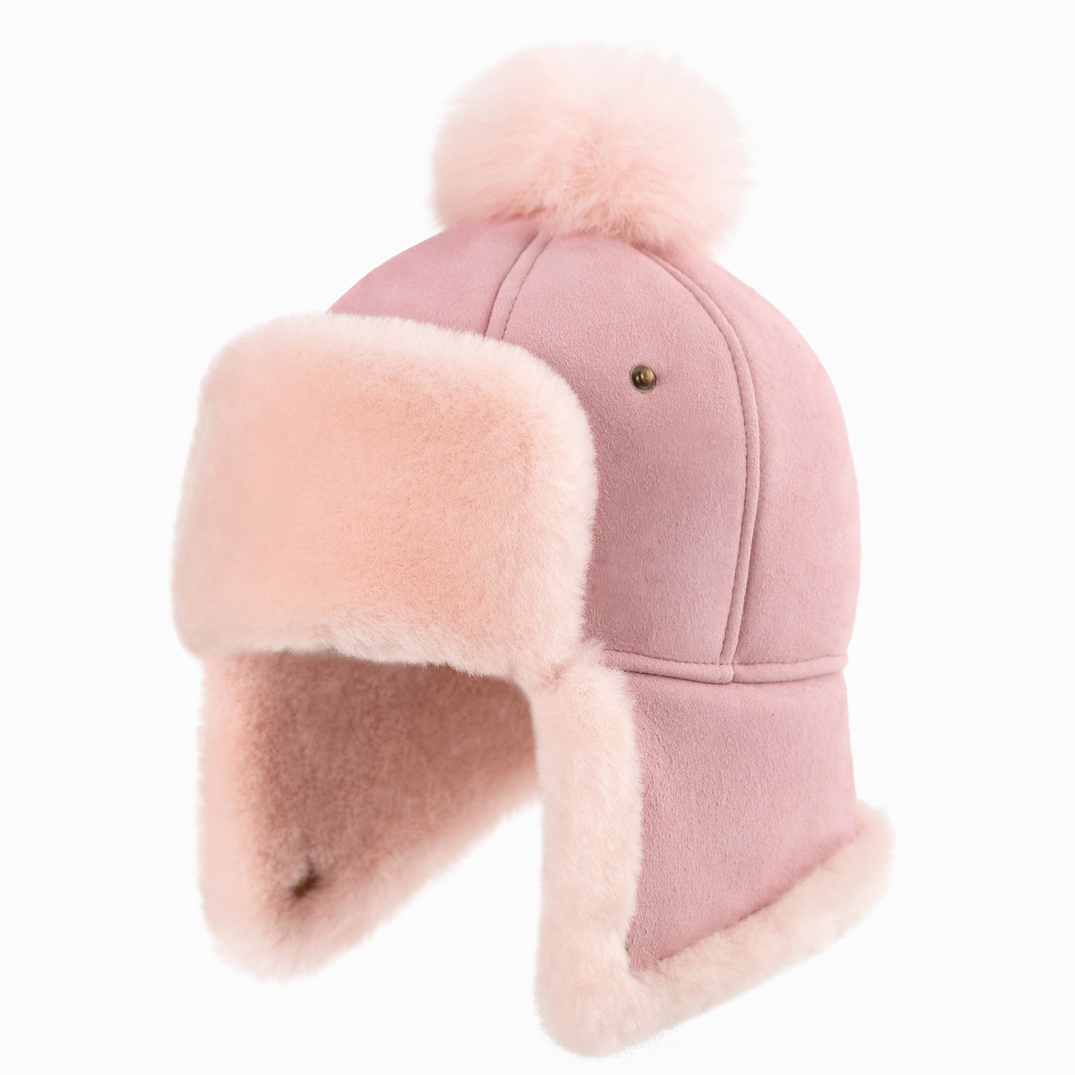 Ugg Sheepskin Upflap Hat-Hats-PEROZ Accessories