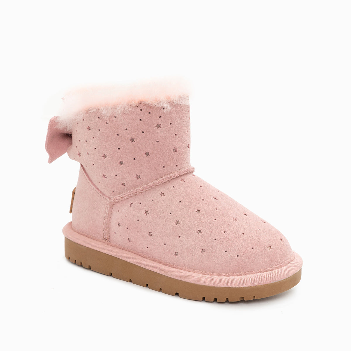 Ugg Kids Mini Bailey Bow Starry Boots-Kid Boots-PEROZ Accessories