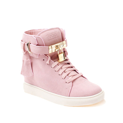 Ugg Harper High Top Wedge Sneaker (Water Resistant)-Sneakers-PEROZ Accessories