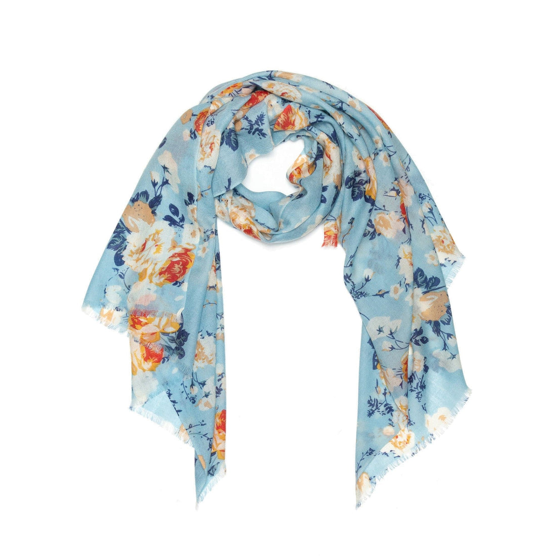 australian wool print wool scarf