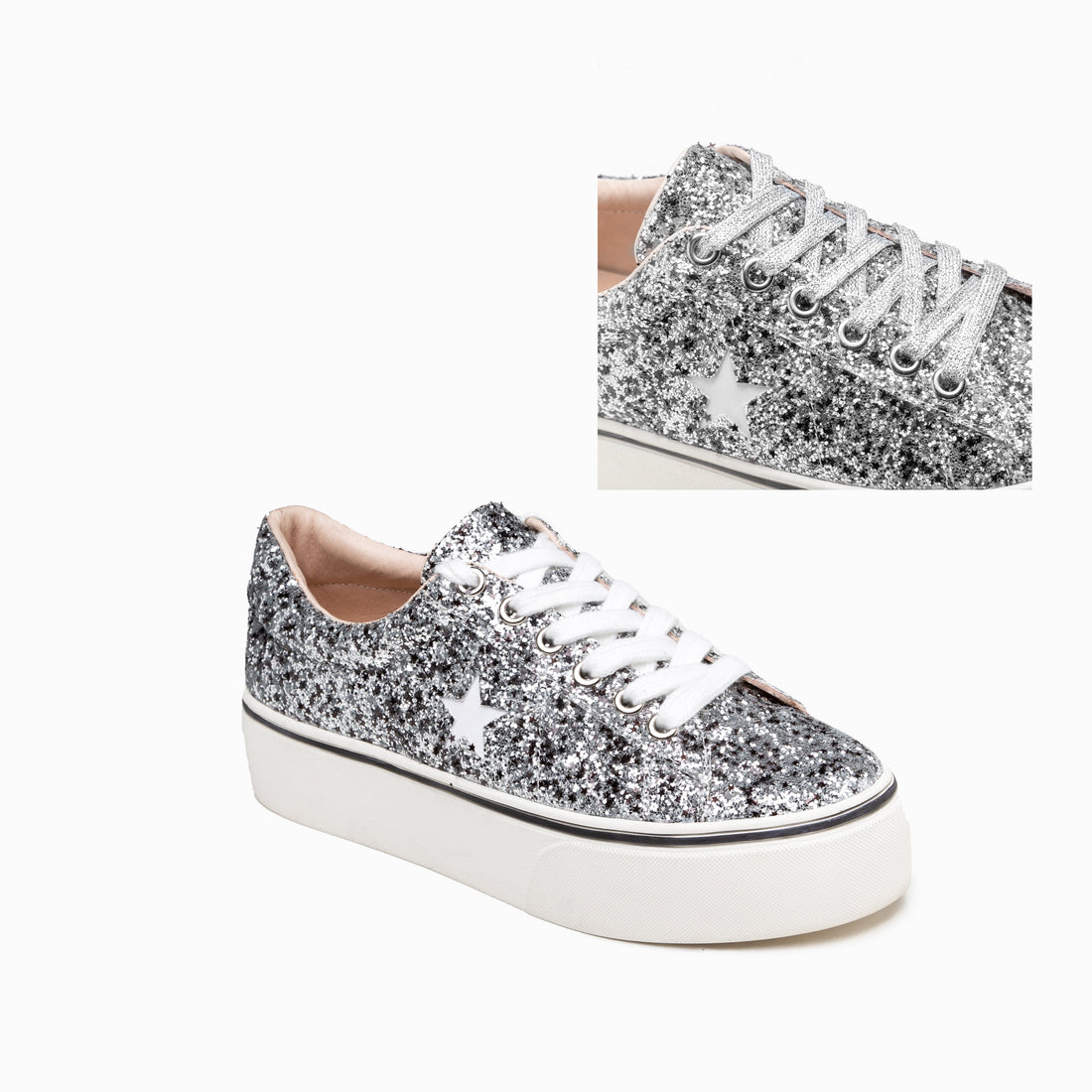 Ugg Thea Glitter Sneaker-Sneakers-PEROZ Accessories