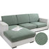 Anyhouz Sofa Cover Cypress Green Polyester Thick Stretchable Cushion For Living Room 1Pc Enlarge Size 60-90cm-Slipcovers-PEROZ Accessories