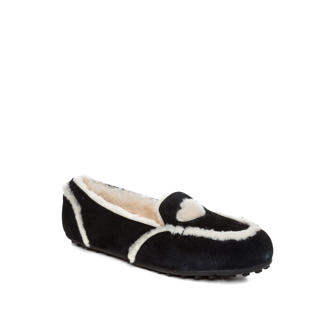 Ugg Eva Love Heart Loafer-Loafers &amp; Moccasins-PEROZ Accessories