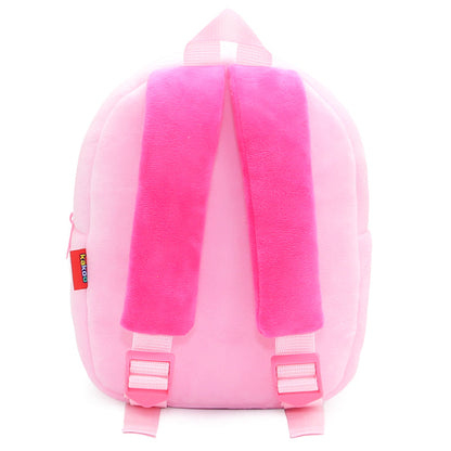 Anykidz 3D Pink Strawberry Kids School Backpack Cute Cartoon Animal Style Children Toddler Plush Bag Perfect Accessories For Boys and Girls-Backpacks-PEROZ Accessories