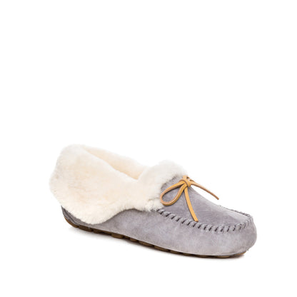 Ugg Jacee Collar Moccasin (Inner Wedge)-Loafers &amp; Moccasins-PEROZ Accessories
