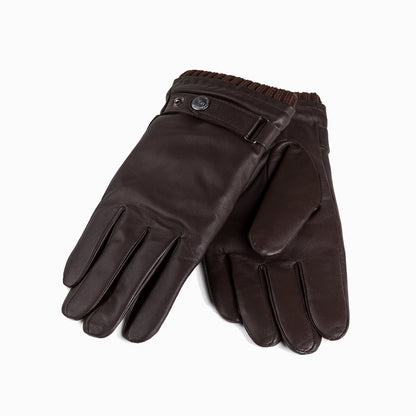 Ugg Mens Silver Stud Tab Glove (Touch Screen)-Gloves-PEROZ Accessories