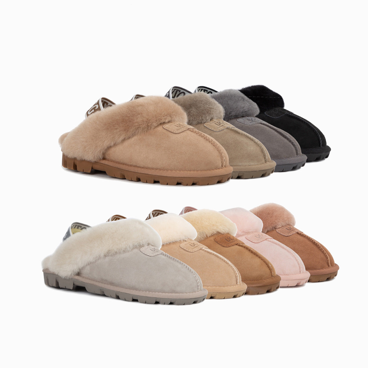 Ugg Coquette Slipper (Elastic Backstrap) (Water Resistant)-Boots-PEROZ Accessories