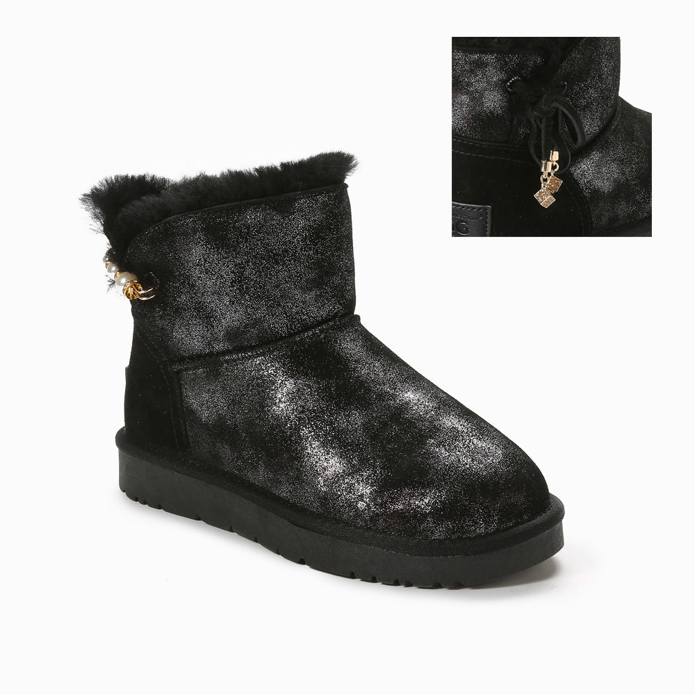 Ugg Thea Pearl Pin Boots-Boots-PEROZ Accessories