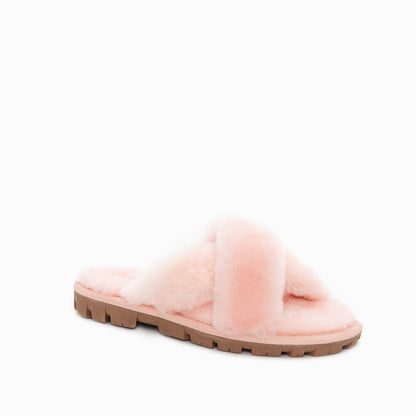 Ugg Premium Cross Over Slippers-Slippers-PEROZ Accessories