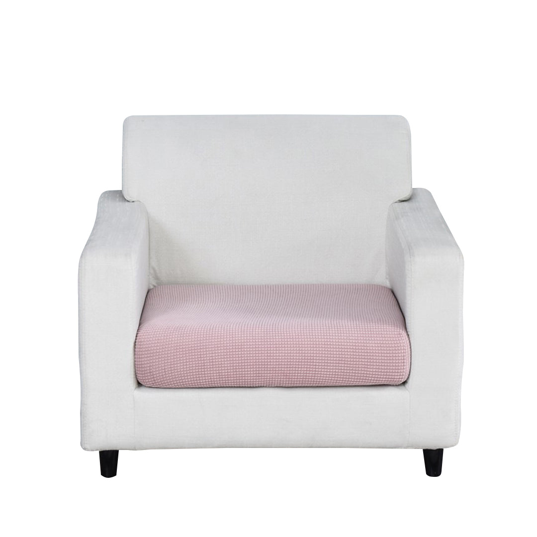 Anyhouz Sofa Cover Old Rose Polyester Thick Stretchable Cushion For Living Room 1Pc Normal Size 145-185cm-Slipcovers-PEROZ Accessories