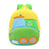 Anykidz 3D Green Sanitation Vehicle Kids School Backpack Cute Cartoon Animal Style Children Toddler Plush Bag Perfect Accessories For Boys and Girls-Backpacks-PEROZ Accessories