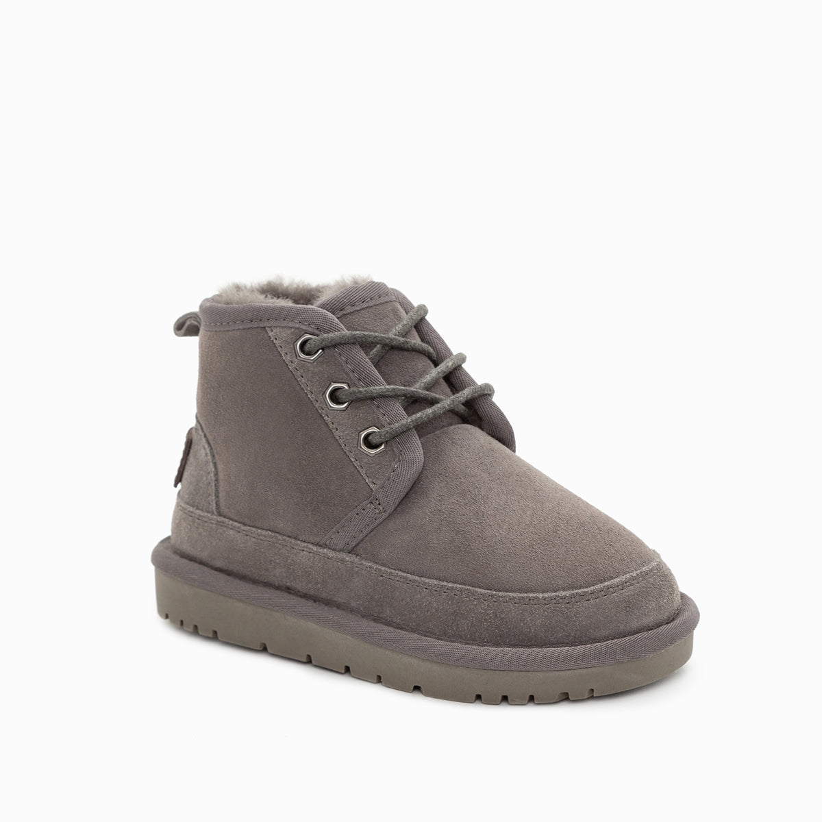 Ugg Kinsley Kids Lace Boots (Water Resistant)-Kid Boots-PEROZ Accessories