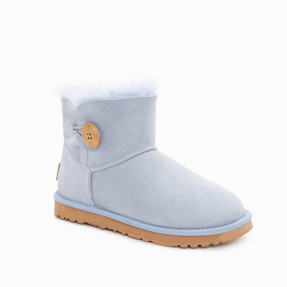 Ugg Classic Mini Button Boots (Water Resistant)-Boots-PEROZ Accessories