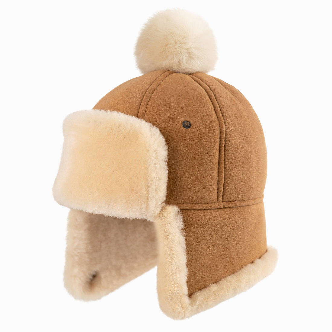 Ugg Kids Sheepskin Upflap Hat-Hats-PEROZ Accessories