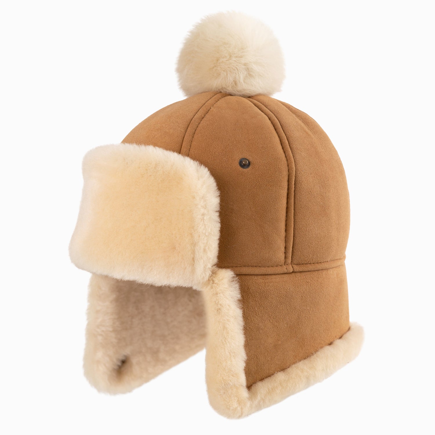 Ugg Kids Sheepskin Upflap Hat-Hats-PEROZ Accessories