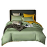 Anyhouz Bed Sheet Green Yellow Ultra Soft Luxury Egyptian Cotton Bedding Cover Full Size 6 Pcs Bed Set-Bed Sheets-PEROZ Accessories