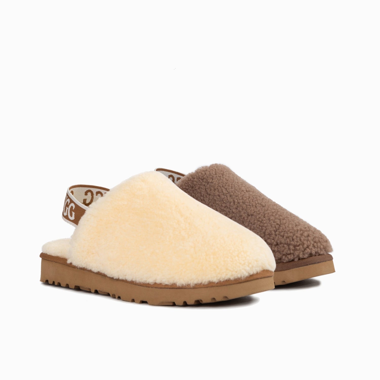 Ugg Autumn Fluff Slide Elastic Backstrap-Boots-PEROZ Accessories