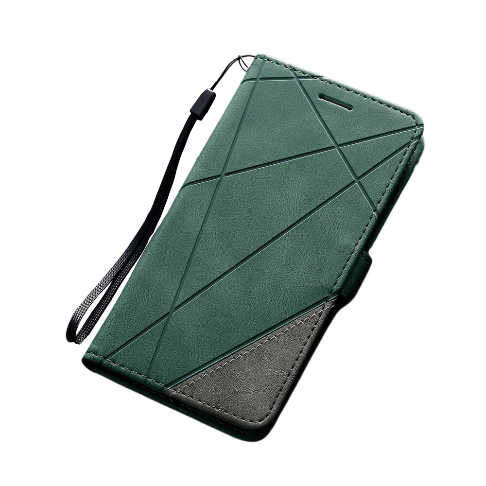 Anymob Samsung Bermuda Green Flip Case Leather Phone Wallet Cover Protection-Mobile Phone Cases-PEROZ Accessories