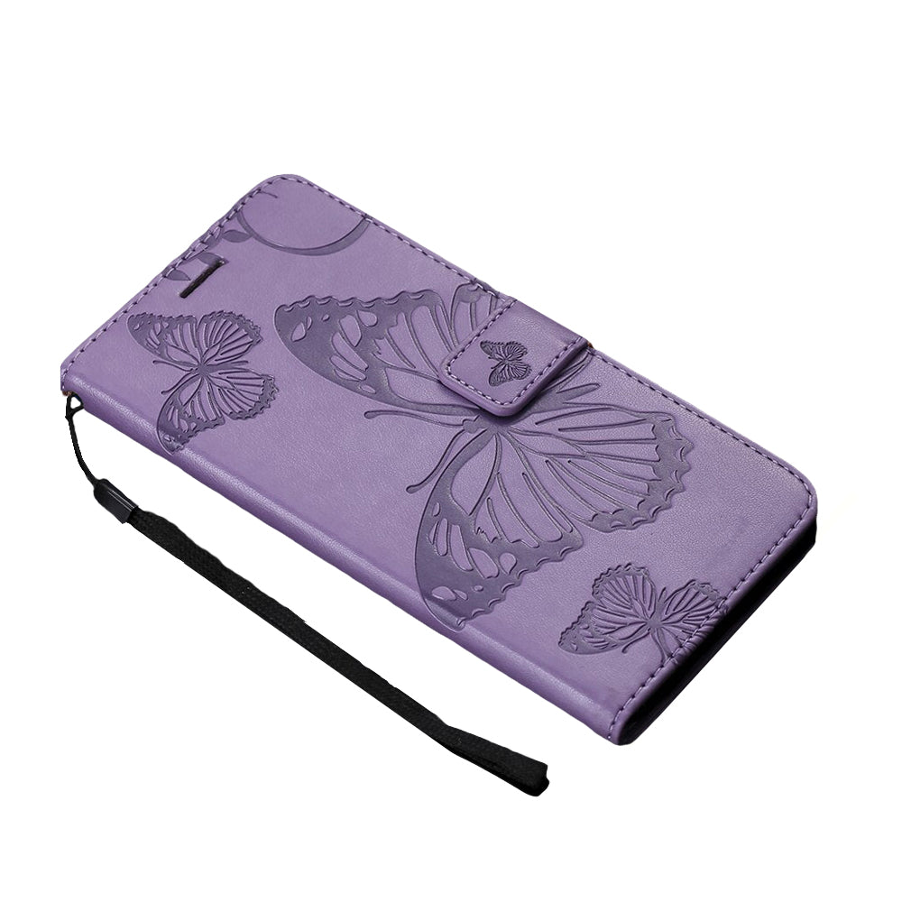 Anymob Huawei Purple Flip Wallet Cover Leather Magnetic Phone Case-PEROZ Accessories