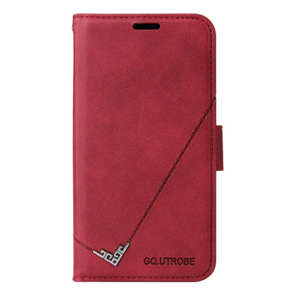 Anymob iPhone Case Red Fashion Flip Solid Color Leather Wallet Phone Bags Cover-Mobile Phone Cases-PEROZ Accessories