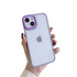 Anymob iPhone Case Purple Transparent Shockproof Soft Back Cover-Mobile Phone Cases-PEROZ Accessories
