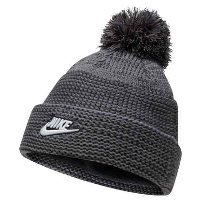 Nike NSW Cuffed Pom Cap Grey-Fashion-PEROZ Accessories