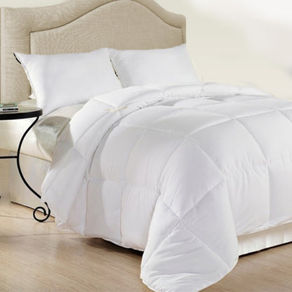 Royal Comfort 500GSM Plush Duck Feather Down Quilt Ultra Warm Soft - All Seasons-Bedding-PEROZ Accessories