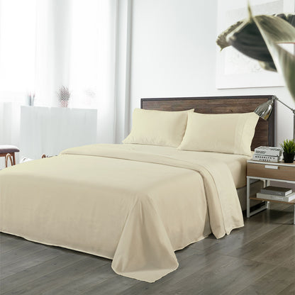 Royal Comfort Bamboo Blended Sheet &amp; Pillowcases Set 1000TC Ultra Soft Bedding-Bed Linen-PEROZ Accessories