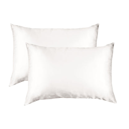 Royal Comfort Mulberry Soft Silk Hypoallergenic Pillowcase Twin Pack-Bed Linen-PEROZ Accessories