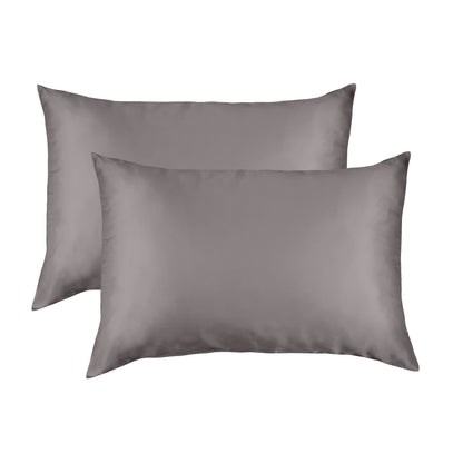 Royal Comfort Mulberry Soft Silk Hypoallergenic Pillowcase Twin Pack-Bed Linen-PEROZ Accessories