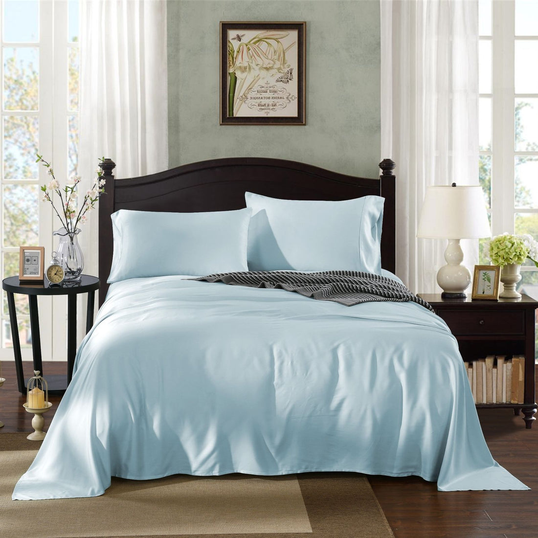 Royal Comfort 1000TC Rich Breathable Natural Bamboo Collection Sheets Set-Bed Linen-PEROZ Accessories