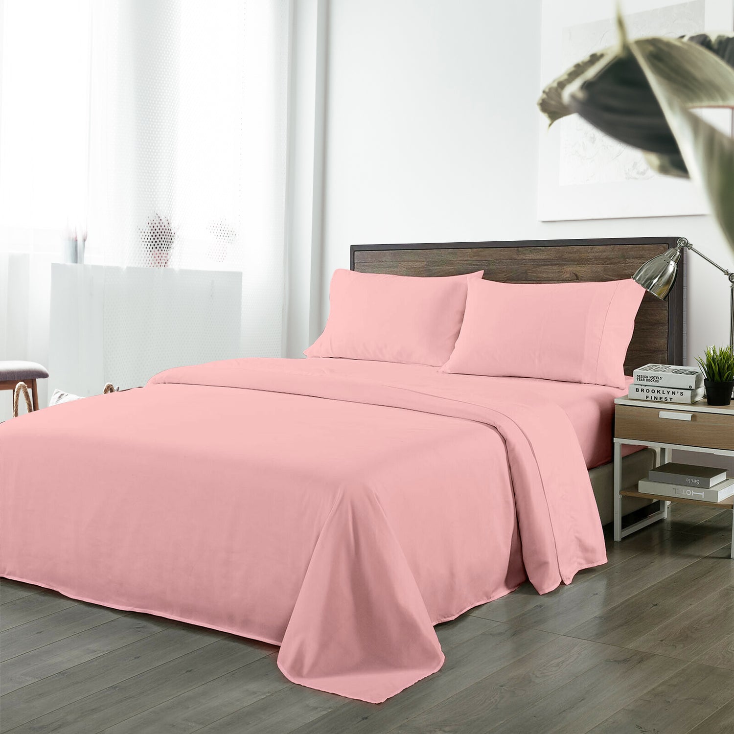 Royal Comfort Bamboo Blended Sheet &amp; Pillowcases Set 1000TC Ultra Soft Bedding-Bed Linen-PEROZ Accessories