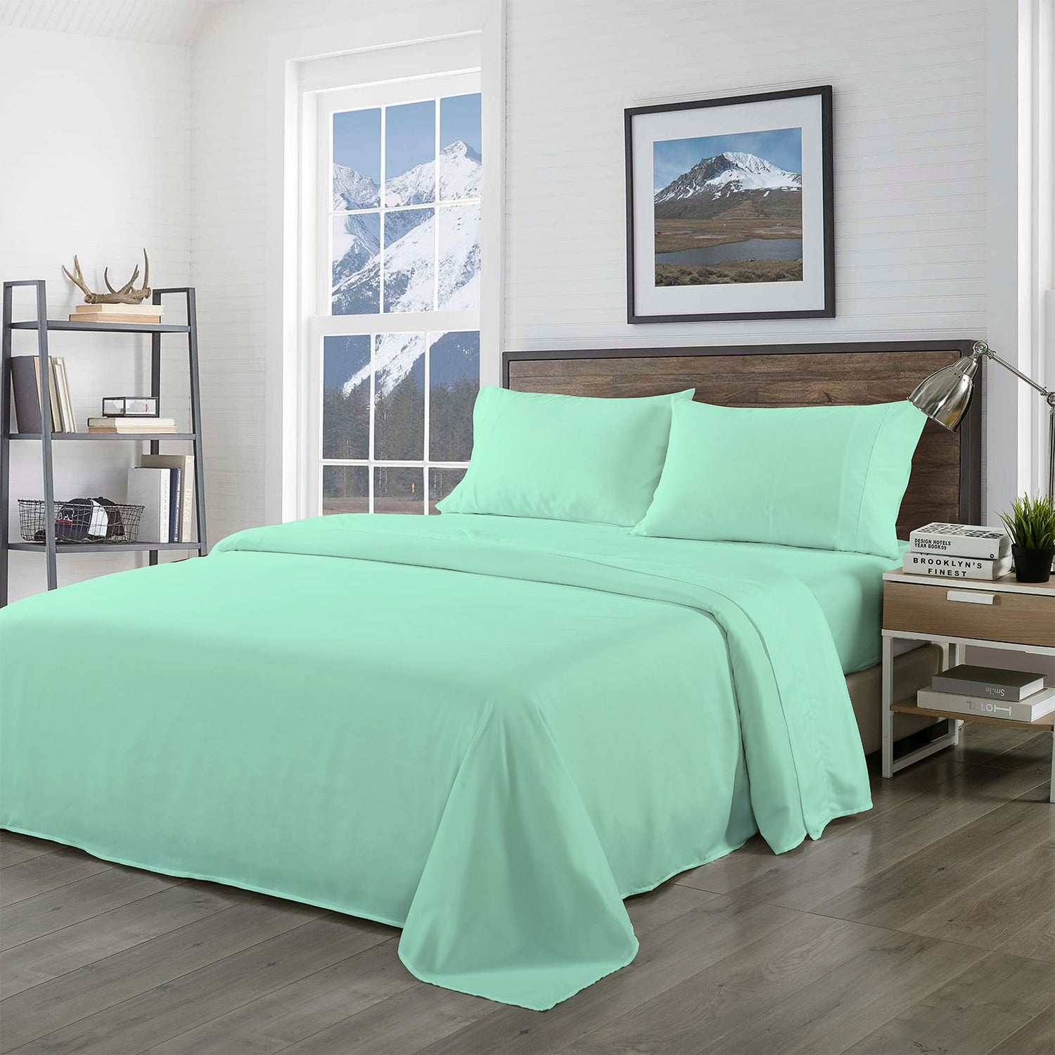 Royal Comfort Bamboo Blended Sheet &amp; Pillowcases Set 1000TC Ultra Soft Bedding-Bed Linen-PEROZ Accessories