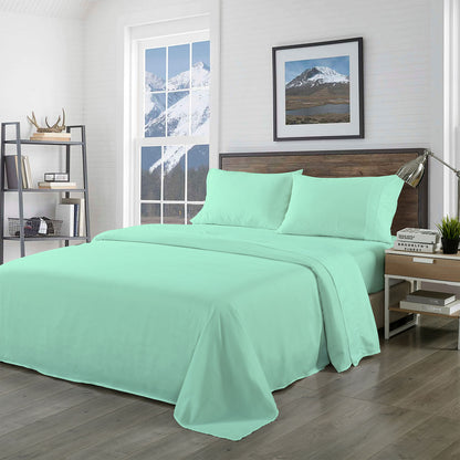 Royal Comfort Bamboo Blended Sheet &amp; Pillowcases Set 1000TC Ultra Soft Bedding-Bed Linen-PEROZ Accessories