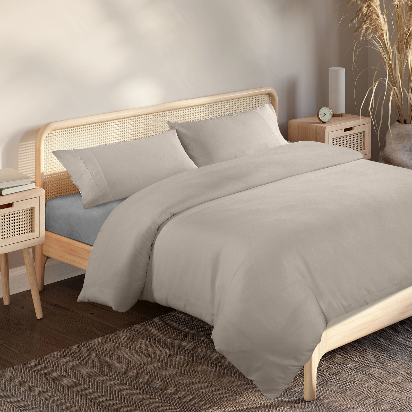 Royal Comfort Bamboo Blended Quilt Cover Set 1000TC Ultra Soft Luxury Bedding-Bed Linen-PEROZ Accessories