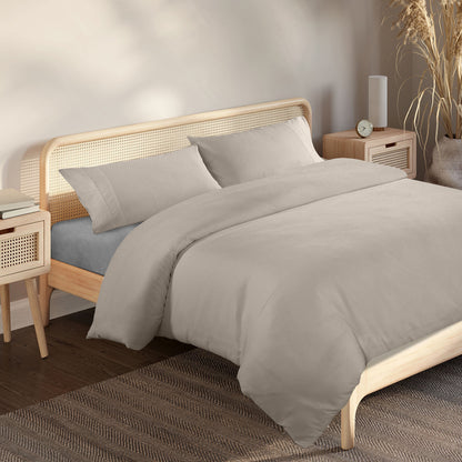 Royal Comfort Bamboo Blended Quilt Cover Set 1000TC Ultra Soft Luxury Bedding-Bed Linen-PEROZ Accessories
