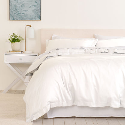Balmain 1000 Thread Count Hotel Grade Bamboo Cotton Quilt Cover Pillowcases Set-Bed Linen-PEROZ Accessories