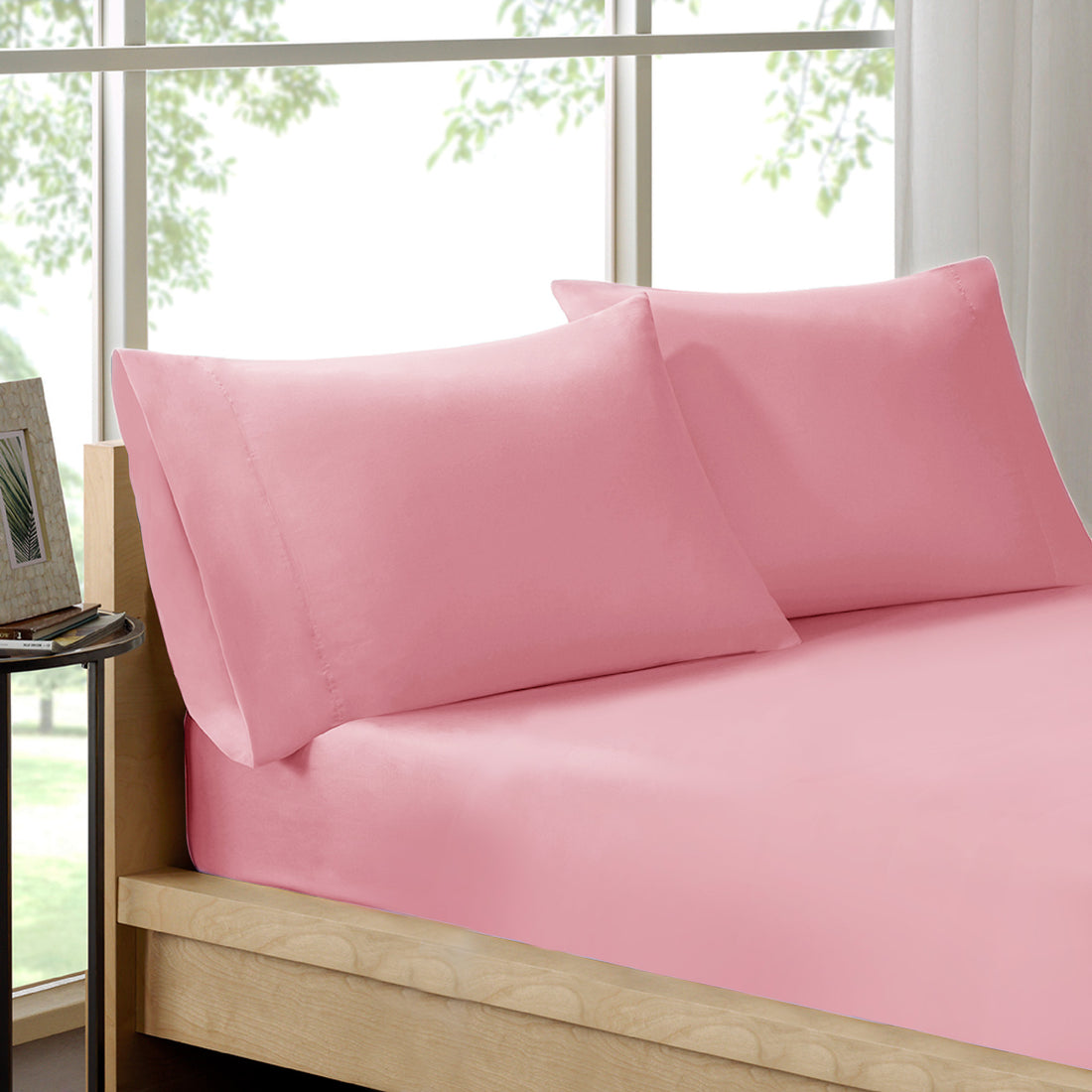 Royal Comfort 100% Organic Cotton Sheet Set 3 Piece Luxury 250 Thread Count-Bed Linen-PEROZ Accessories