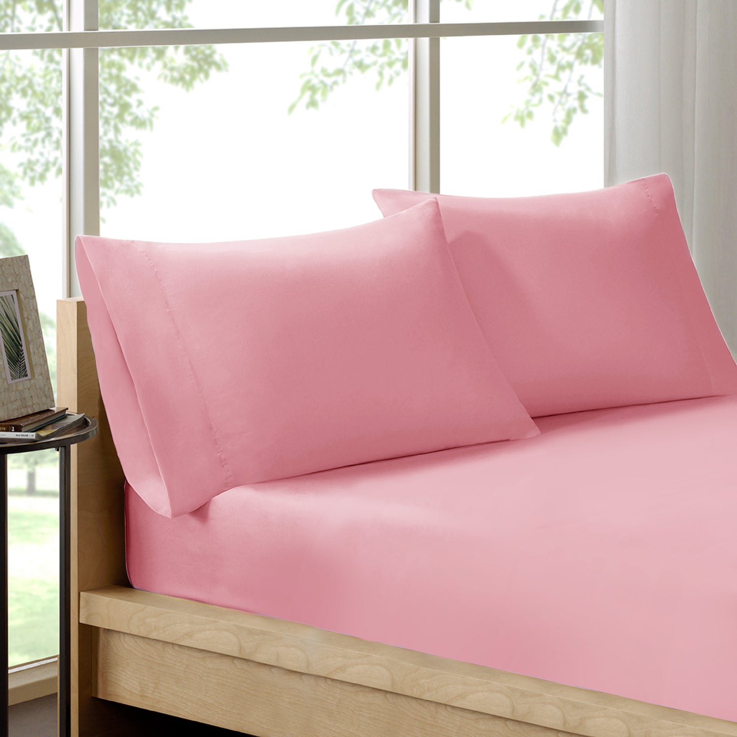 Royal Comfort 100% Organic Cotton Sheet Set 3 Piece Luxury 250 Thread Count-Bed Linen-PEROZ Accessories
