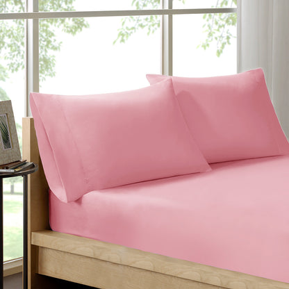 Royal Comfort 100% Organic Cotton Sheet Set 3 Piece Luxury 250 Thread Count-Bed Linen-PEROZ Accessories