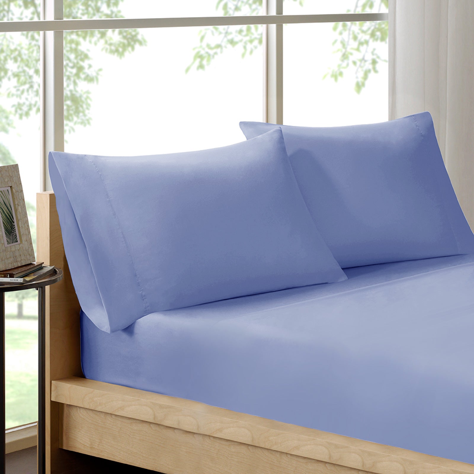 Royal Comfort 100% Organic Cotton Sheet Set 3 Piece Luxury 250 Thread Count-Bed Linen-PEROZ Accessories