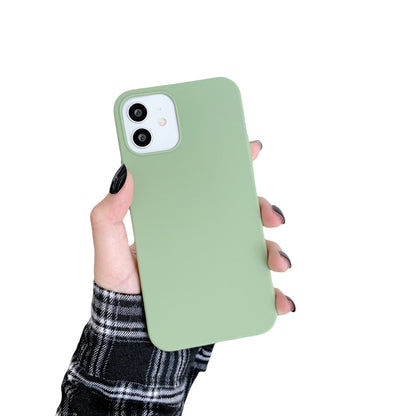 Anymob iPhone Green Silicone Plain Phone Case Soft Candy Cover-Mobile Phone Cases-PEROZ Accessories