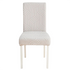 Anyhouz Chair Cover Light Grey Linear Design with Anti-Dirt and Elastic Material for Dining Room Kitchen Wedding Hotel Banquet Restaurant-Chair Cover-PEROZ Accessories