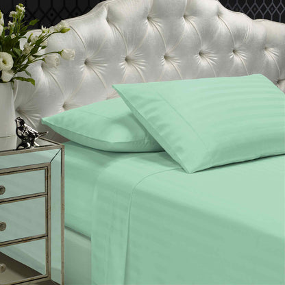Royal Comfort 1200TC Sheet Set Damask Cotton Blend Ultra Soft Sateen Bedding-Bed Linen-PEROZ Accessories