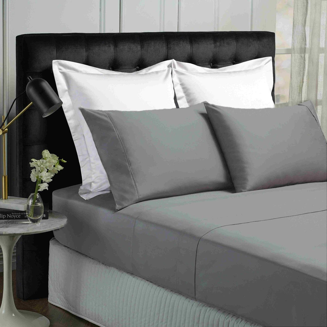Park Avenue 500TC Soft Natural Bamboo Cotton Sheet Set Breathable Bedding-Bed Linen-PEROZ Accessories