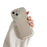 Anymob iPhone Case Silver Curly Wave Plating Air Cushion Soft Silicon Shockproof Cover-Mobile Phone Cases-PEROZ Accessories