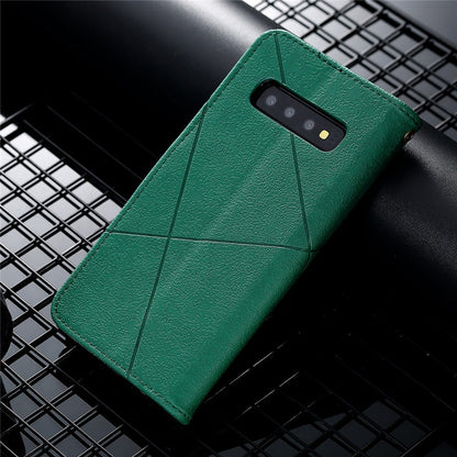 Anymob Samsung Ocean Blue Cat Leather Flip Case Wallet Phone Cover Protection-Mobile Phone Cases-PEROZ Accessories