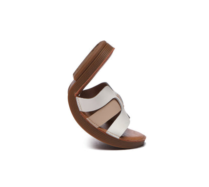 Tarramarra Ultra Soft Open Toe Woven Flat Sandals Women Sandals-Sandals-PEROZ Accessories